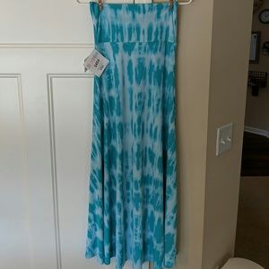 Tye Dye XXS slinky Maxi, NWT